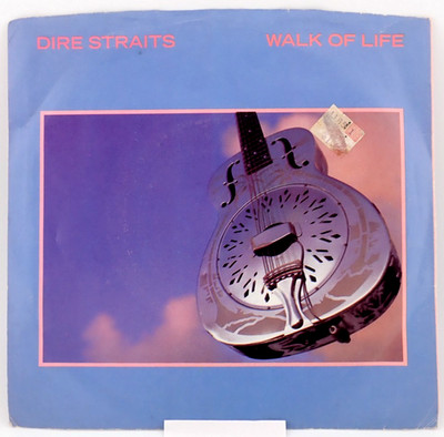 DIRE STRAITS Walk Of Life Vinyl Single 7inch Vertigo Vg+ PICTURE COVER 45-29