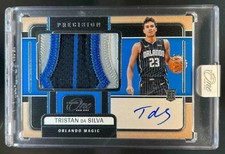 2024-25 Panini One and Tristan da Silva Precision Jersey Auto RC Patch #59/99