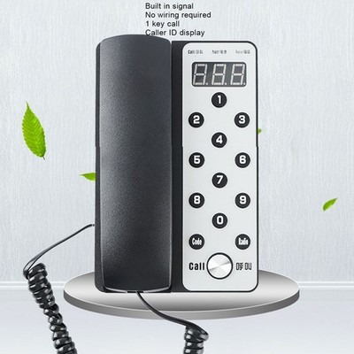 Wireless Intercom Phone 433MHz Stabile Übertragung 1000m Long Range Full BAK