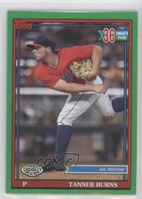 2021 Topps Pro Debut Green 30/99 Tanner Burns #PD-180 00ab