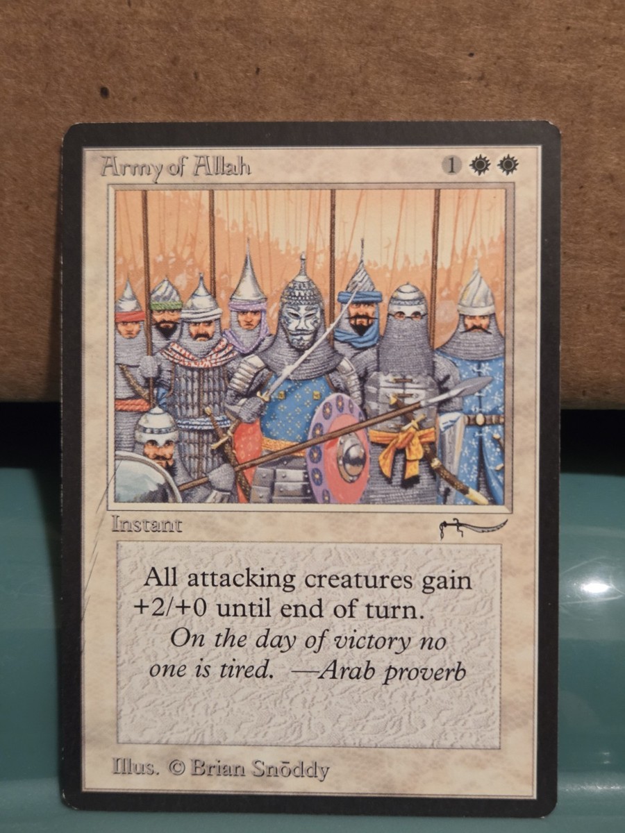 Army of Allah Arabian Nights -Magic The Gathering | eBay