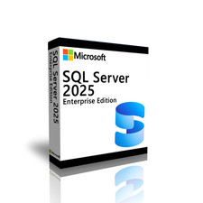 Microsoft SQL Server 2025 ENTERPRISE 48 Core Unlimited User CALs CoA GENUINE