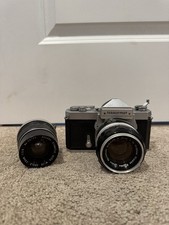 Nikon Nikkormat SLR Camera with 50mm f/1.4 & 28mm Lenses Please Read Description
