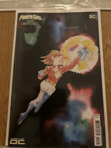 Power Girl #4 Dustin Nguyen Cardstock Variant Cover (DC Comics February 2024)