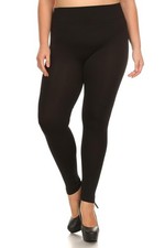 Premium Basic Seamless Plus Size Leggings