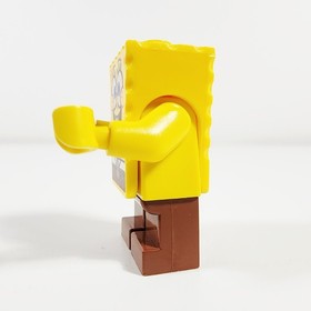 Lego SpongeBob SquarePants Minifigure Large Grin Black Eyebrows 3816 bob028