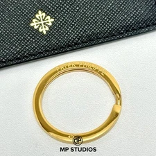 Patek Philippe Keyring 18K Gold Plated Keychain AD VIP Gift