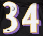 Keaton Mitchell Signed Baltimore Ravens Pro Cut Jersey (Beckett) East Carolina — photo 2