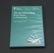 Art of Storytelling from Parents to Professions Great Courses DVD 4 Disc Set