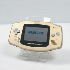 Excellent condition Game Boy Advance Gold tested and working button rubber repla