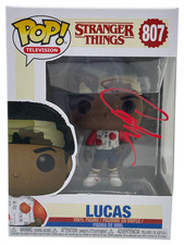 Caleb McLaughlin Stranger Things Signed Autograph Lucas Funko Pop 807 ACOA COA