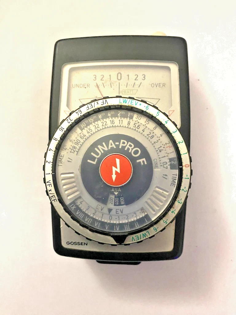 西ドイツ製 GOSSEN LUNA-pro 露出計 中古品 Gossen Luna Pro F for