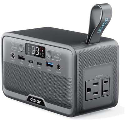Compact Generator with AC Outlets & Fast Charging