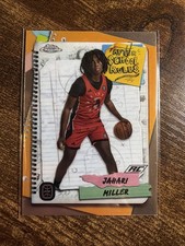 JAHARI MILLER AFTER SCHOOL RULES 2024 TOPPS CHROME OTE BASKETBALL ROOKIE