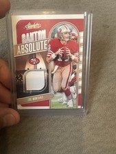 Joe Montana (49ers) 2024 Canton Absolute Jersey Card 23/49