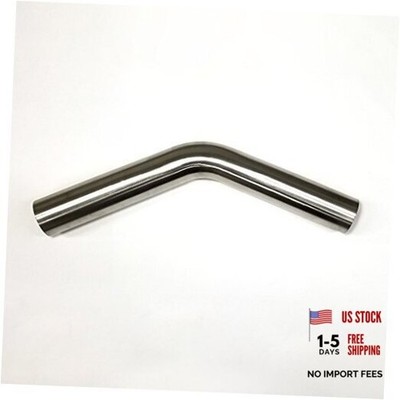 Stainless 45° Mandrel Bend - 1.5D/2.625'' CLR Loose Radius - 16GA/.065'' - 1.75''