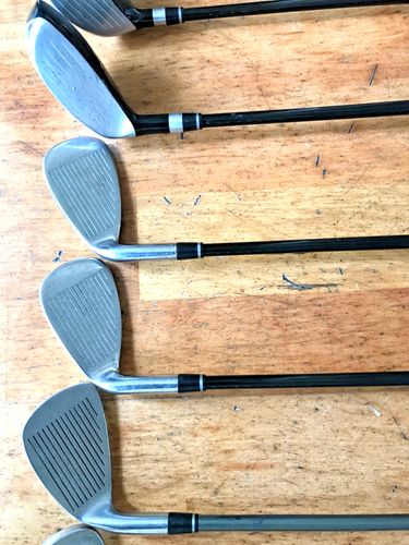 Mens Full Set Of 12 Golf Clubs Woods Irons Graphite Ben Sayers +Bag Right Handed - Picture 6 of 22
