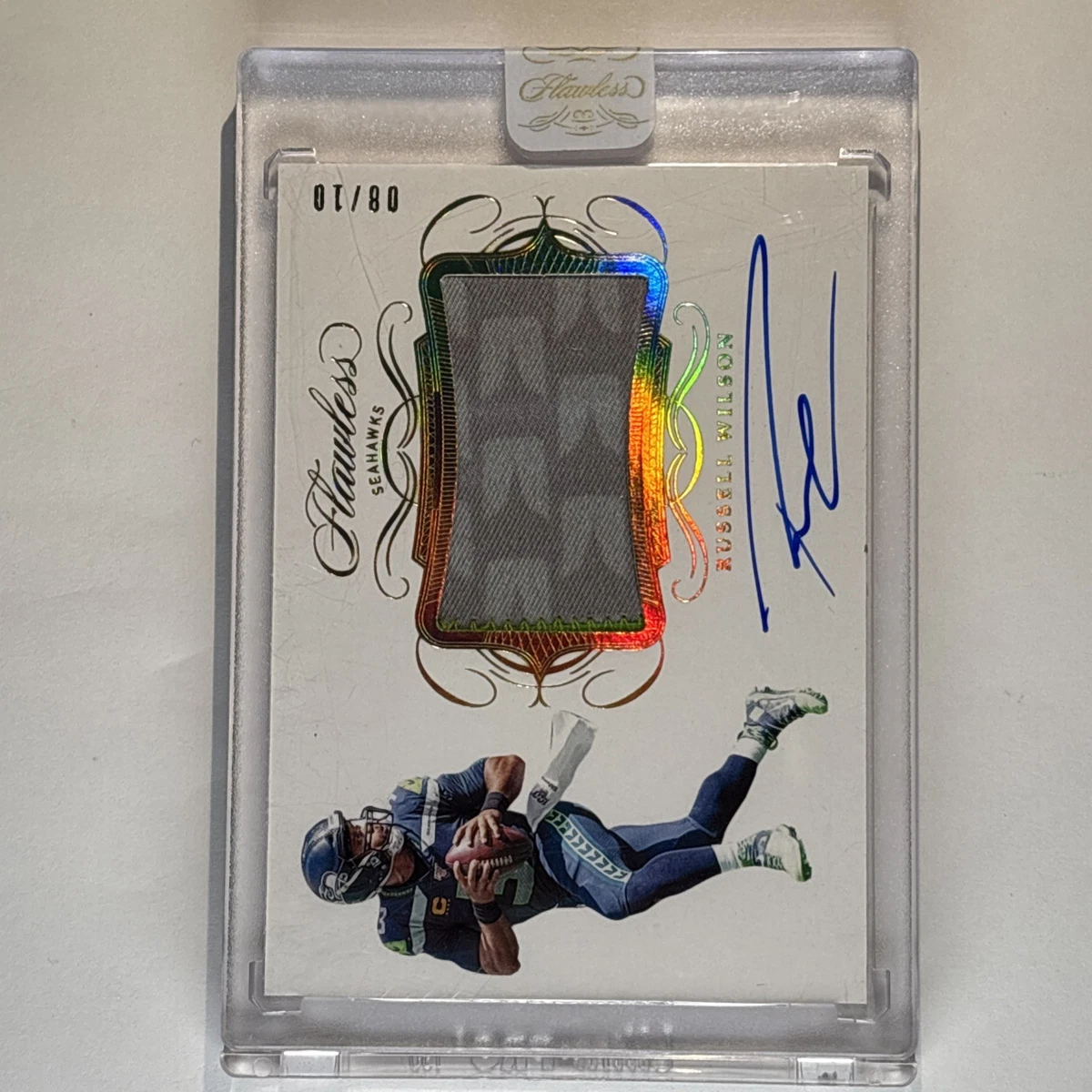 Russell Wilson Autograph Football Trading Cards for sale | eBay