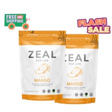 2-Pack Zeal 30-Day Wellness Bag 2 X 420 Grams CLASSIC MANGO NEW SEAL