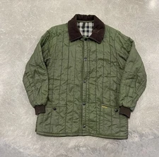 Vintage Barbour Men’s Hunt Quilted Down Jacket Sz S
