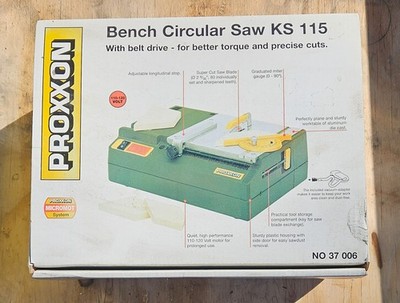 PROXXON Bench Circular Saw KS 115, #37006