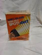 car spotlight vehicle quartz halogen portable high-powered handheld vtg