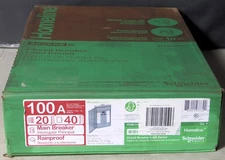 Square D by Schneider Electric HOM2040M100PRB Homeline 100 Amp 20-Space
