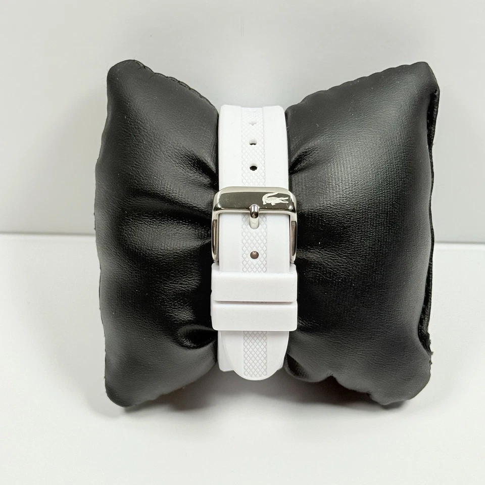 Lacoste 2001265 Swing White Dial White Silicone Strap Women's Watch - Image 2 of 4