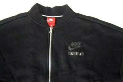 DAMEN 920445 JACKE SWEATJACKE HOODIE SCHWARZ NIKE RALLY JKT VARSITY G. L 40 NEU