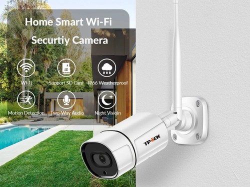 5MP IP Camera WiFi Surveillance Video Outdoor Camera Wireless Metal Bullet CCTV - Picture 8 of 31