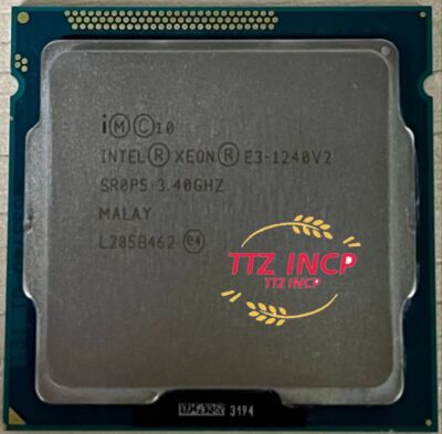 Intel Xeon E3-1240 v2 SR0P5 3.40 GHz 4Cores 8M 69W LGA1155 CPU Processor