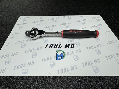 Snap-on Tools USA NEW RED 3/8” Drive Compact Round Head Swivel Ratchet FHCNF72 - 第 1/14 張圖片