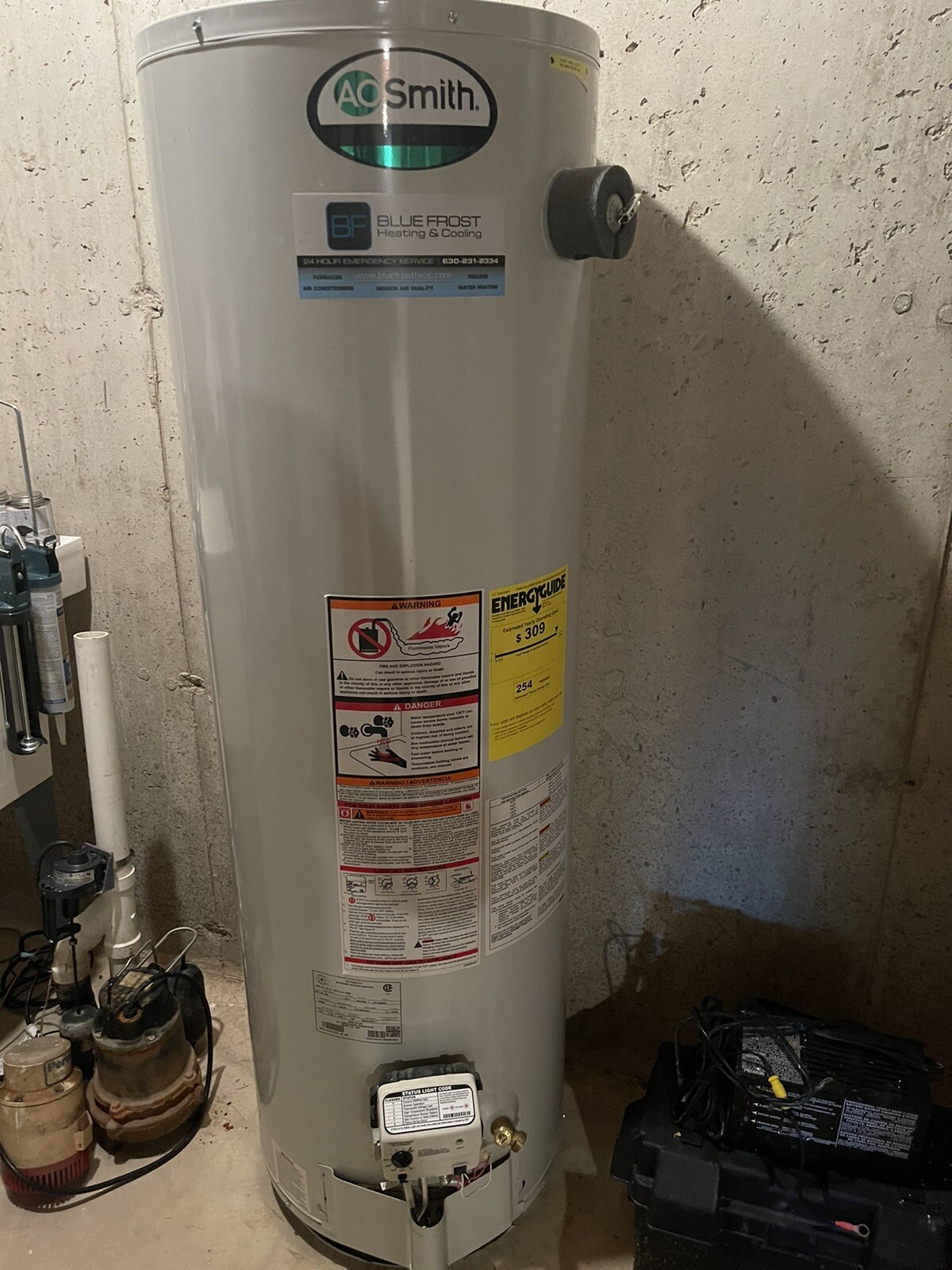 40 Gallon gas water heater eBay