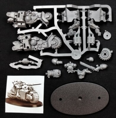 40K Outrider C Primaris Space Marines Warhammer Bike Outriders Indomitus