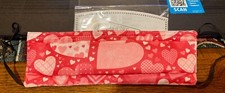 Valentine's Day Love Reusable Face Mask For Women with Filter