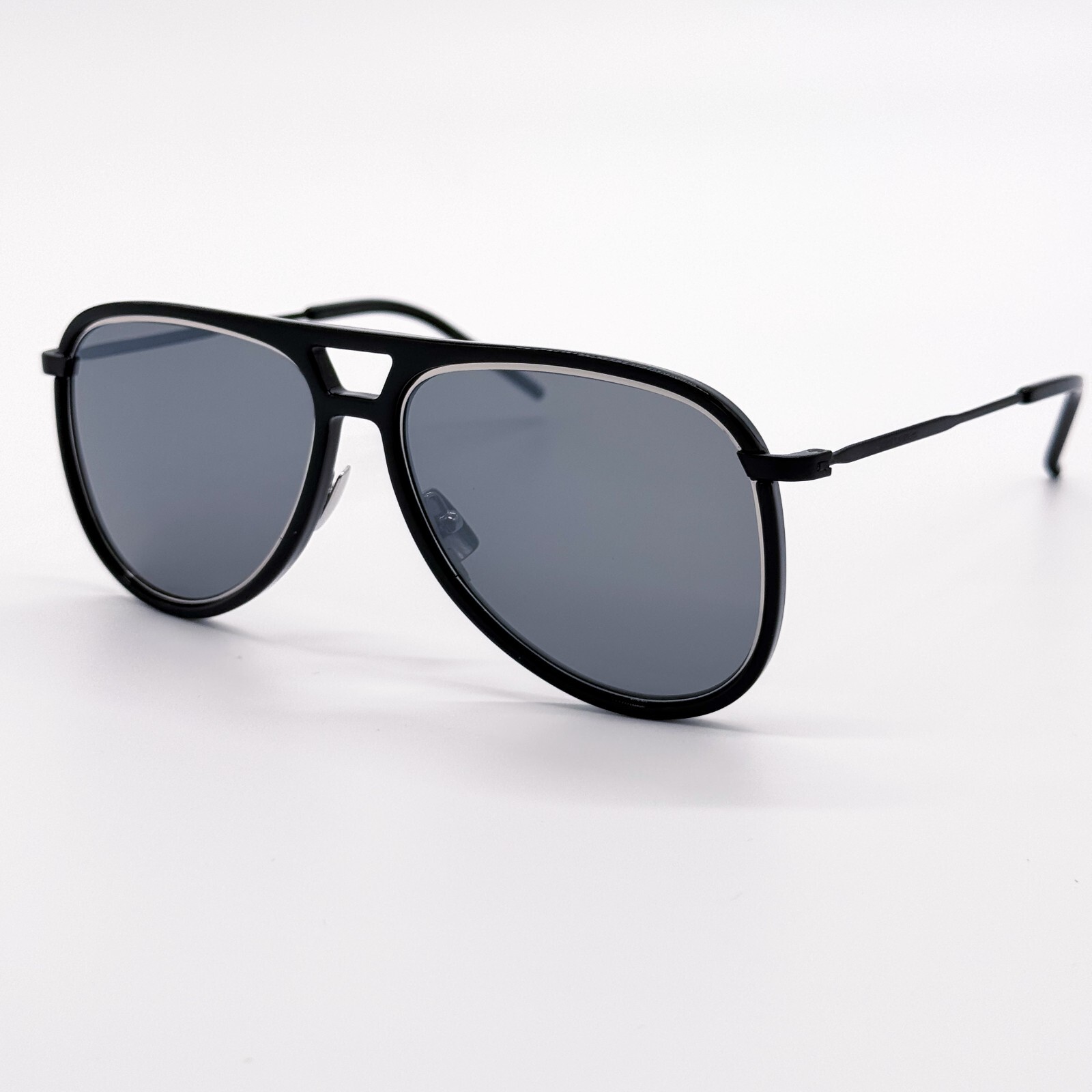 NUOVI OCCHIALI DA SOLE SAINT LAURENT CLASSIC 11 RIM 002 AVIATOR UNISEX NERI