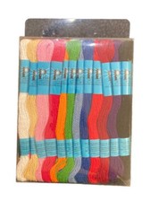 PRISM Cotton Floss Craft Thread 36 Pack Multi-color 9.14 Meters 10 Yards NIP