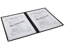 A4 American Style Clear Menu Holder, Restaurants, Pubs, Bars, Cafe