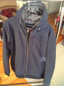 jaqueta tommy hilfiger com capuz