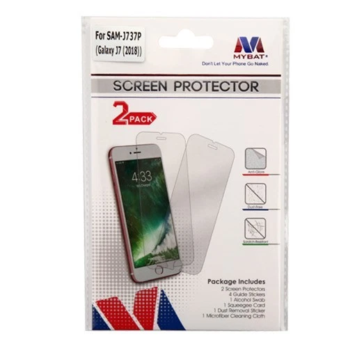12 X CLEAR Screen Protector For Samsung Galaxy J7 Crown / Star/Refine/ J7 V 2018 - Image 2 of 2