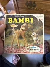 Sawyers View Master WALT DISNEY'S BAMBI B400 Vintage View Master Set