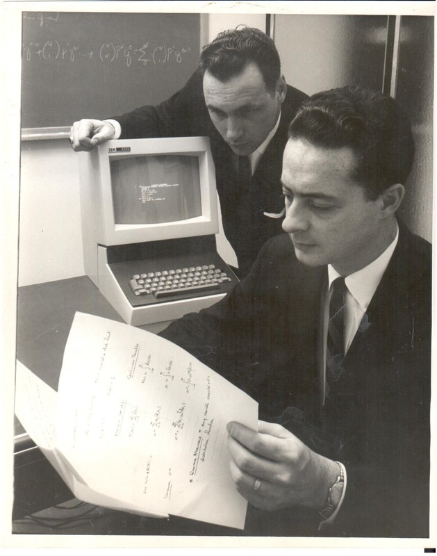 ITHistory (1965)  IBM PHOTO  IBM 2260 Terminal (Caption) OF
