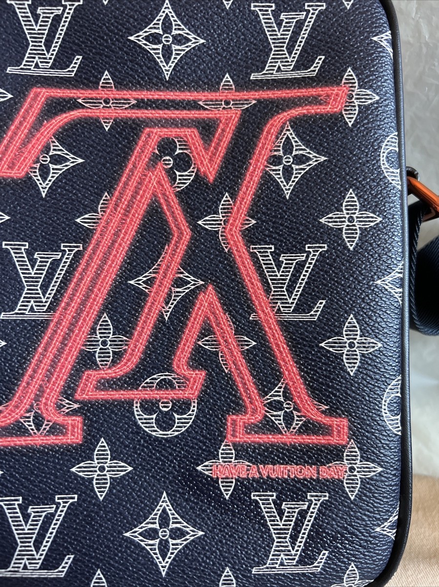 Authentic Louis Vuitton Danube PM Upside Down Ink Shoulder