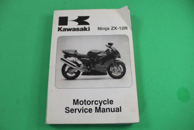 Kawasaki Zx-12r Ninja Zx12r Service Manual OEM Repair Book ZX 1200 
