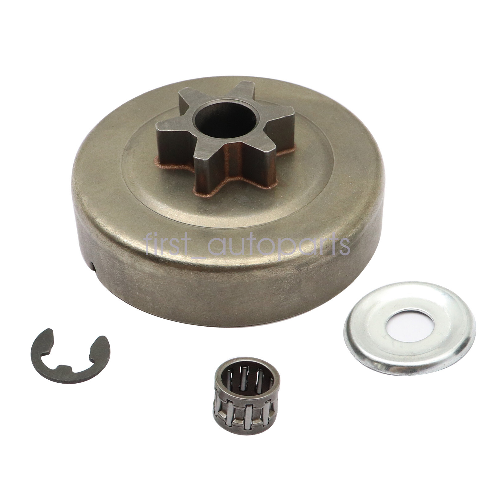 Chainsaw 3/8"-6T Spur Clutch Drum Sprocket Kit Fits Stihl MS211 MS171 MS181