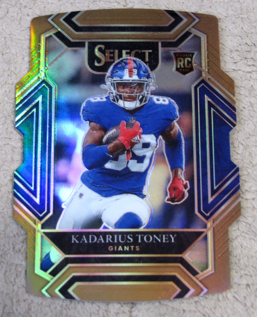 2021 Panini Select Prizm Copper Die Cut #252 Kadarius Toney RC Rookie /199