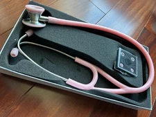  PINK CARDIOLOGY STETHOSCOPE DIAPHRAGM PROFESSIONAL DOUBLE HEAD 