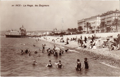 cpa 1902 FANTAISIE Charles SCOLIK BAIGNEUSES à