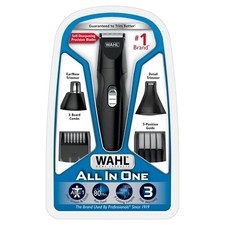 Wahl All-In-1 GROOMING KIT BEARD EAR NOSE DETAIL TRIMMER Rechargeable Trim Groom
