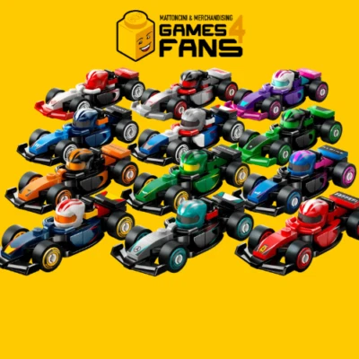 LEGO MINIFIGURE Monoposto da F1 - 71049 scegli la tua minifigure